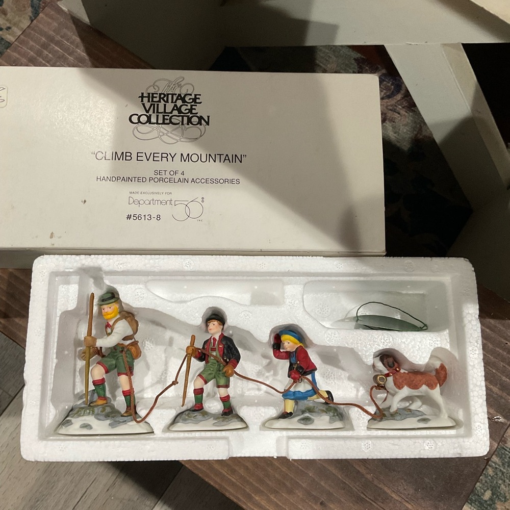 Dept 56 climb every mountain new‎